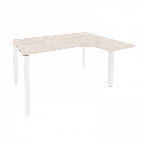 Стол эргономичный "Onix" O.MP-SA-3 денвер светлый/белый - Вид 1
