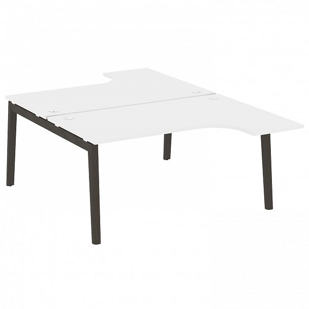 Рабочая станция "Onix wood" OW.D.SA-4 белый/дуб темный - Вид 1