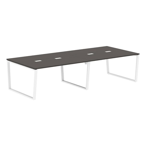 Конференц стол EVCT 3114 Мокко/Белый 3132х1346х750 EDIS - Вид 1