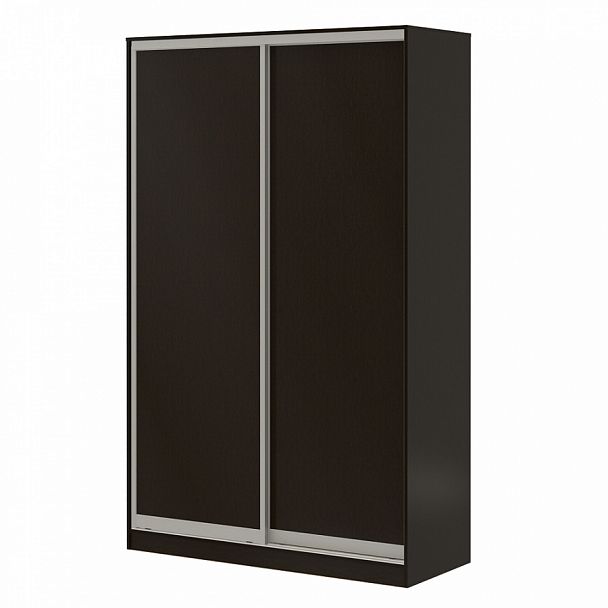 Шкаф купе 1,5 с двумя дверями из ЛДСП "Система-M" ПК-ШК-КМШ240х150Д2-В1-179 дуб ферраре - Вид 1