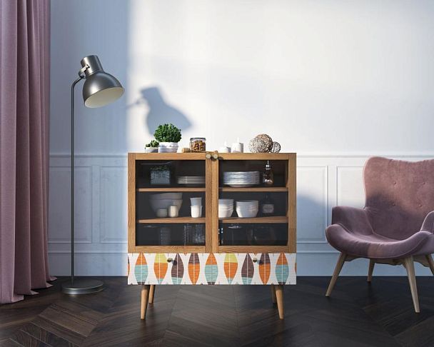 Буфет низкий Berber принт 48 арт BB47/Print_48 - Вид 4