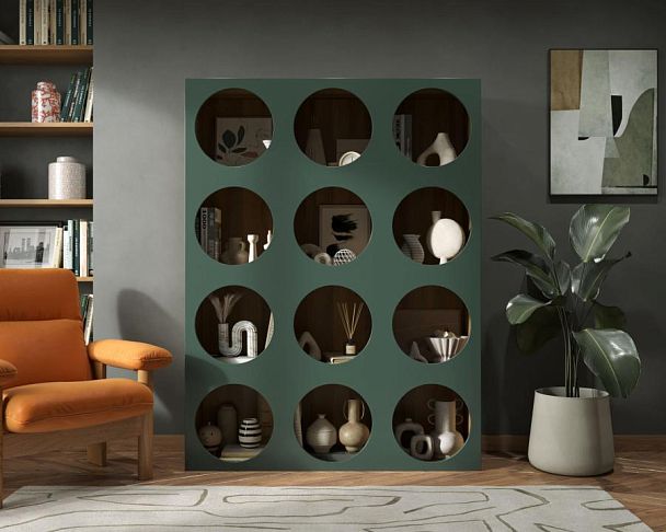 Стеллаж на 12 ячеек ROSA арт. R11 - Вид 3