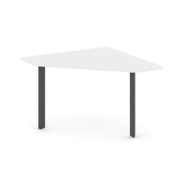 Style Project Next Угловой элемент переговорного стола SN-59.UPRG-031 Белый/Металл Антрацит 1180*1180*750 - Фото предпросмотра