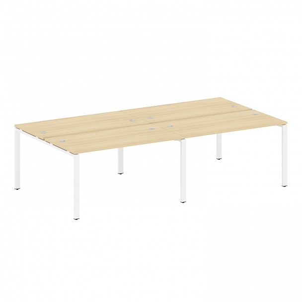 Рабочая станция "Metal System" БП.СМ-4.3 акация/белый - Вид 1