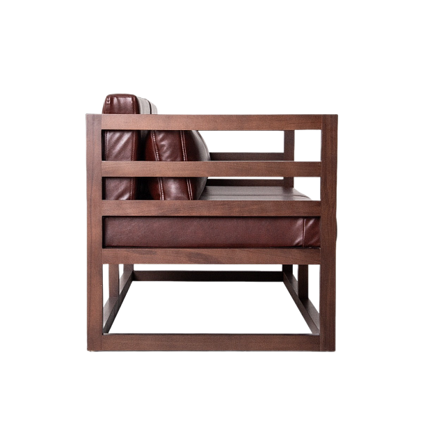 Диван лофт Магнус мини, экокожа Brown - Вид 5