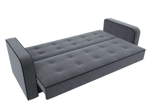 Диван-книжка Тур Велюр серый - Вид 7