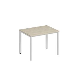 Стол письменный на металлокаркасе КФ Комфорт КФ К.Б1 1130 ДШ дуб шамони / белый - Фото предпросмотра