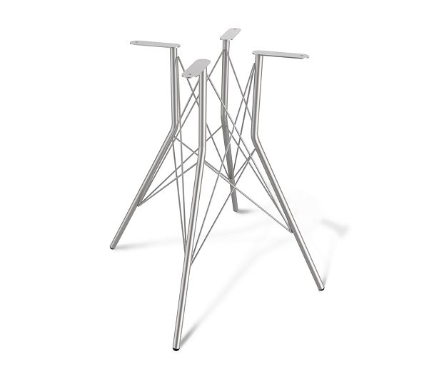 Стол Sheffilton SHT-TU2-1/ТТ 90 МДФ хром лак/каменный уголь - Вид 7