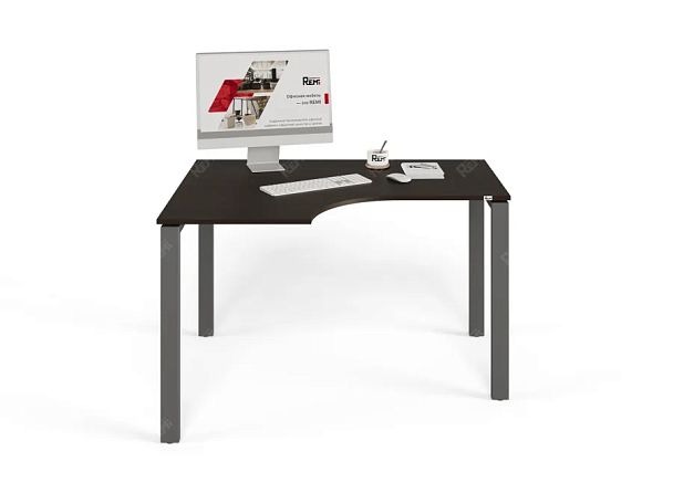 ЛАЙТ / LIGHT RLG016-10x9L Угловой стол 120x90x75 Венге - Вид 3