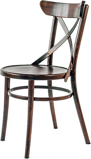 Комплект венских деревянных стульев Виен темный орех, 4 шт. - Вид 8