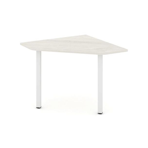 Стайл Проджект Угловой элемент перег. стола SN-5.UPRG-001 Дуб Наварра/Металл Белый 980*980*750 - Вид 1