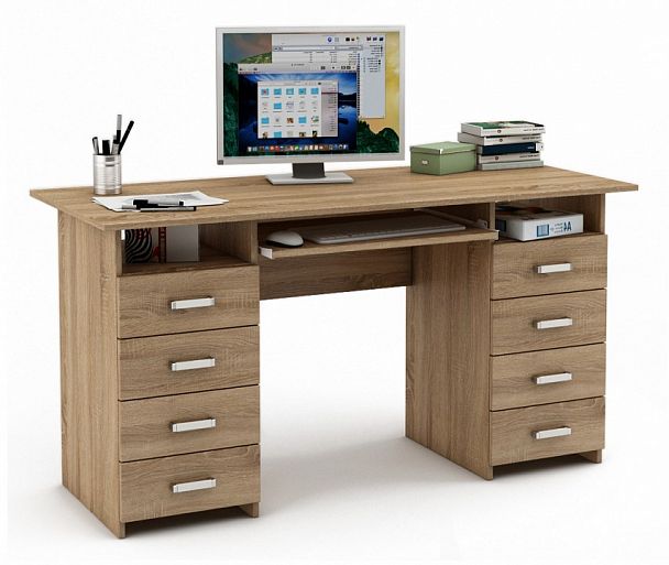 Стол компьютерный Лайт-9К - Вид 1