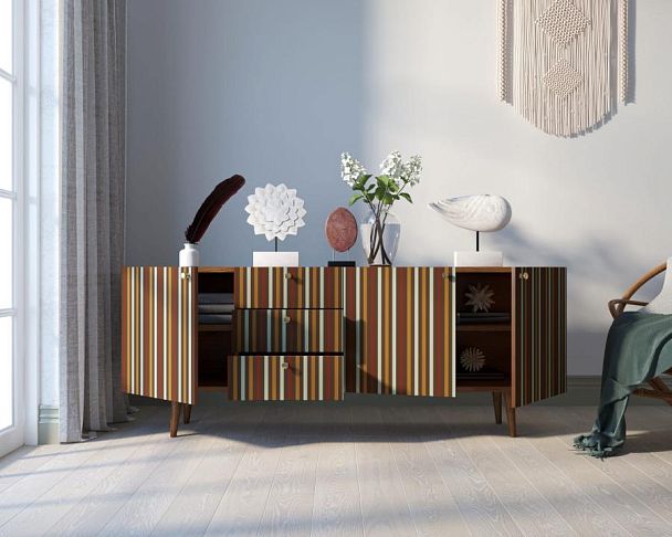 Комод Berber удлиненный принт 20 арт BB11/Print_20 - Вид 2