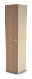 RAC056 ACCORD Шкаф узкий, высокий, с замком левый 451х448х1982 Акация Шеффилд/Кашемир - Фото предпросмотра