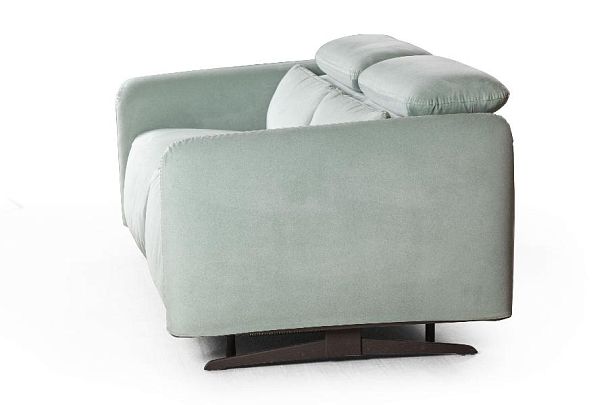 Rimini диван-кровать прямой замша мятный - Вид 22
