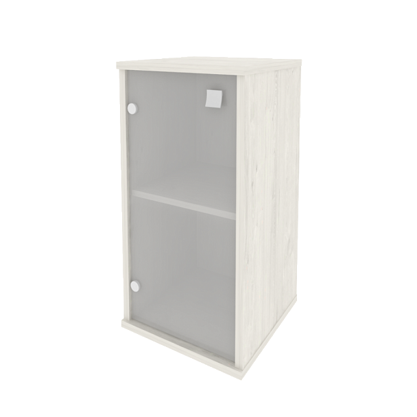 Style Шкаф низкий узкий левый Л.СУ-3.2 (L) Дуб наварра 412*410*828 - Вид 1