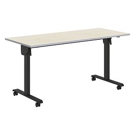 Стол складной CST 1565 Клен/Черный 1550х650х750 IMAGO MOBILE LITE - Фото предпросмотра