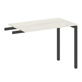 Metal System Quattro Приставной элемент на П-образном м/к 40БП.ПР-3 Дуб наварра/Антрацит металл 1000*600*750 - Фото предпросмотра