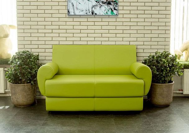 Секция 3-х местная б/п Матрикс экокожа светло-бежевая CN1112 - Вид 3