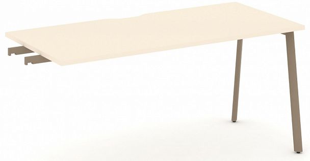 Стол приставка к опорным тумбам " ESTETICA" ES.SPR-4-VP Сатин - Вид 1