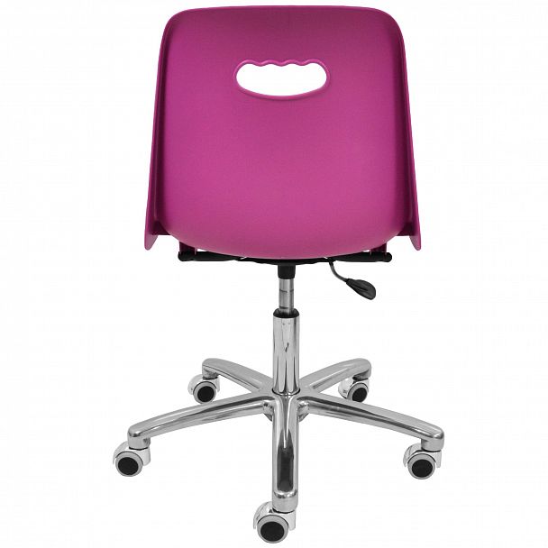 Кресло "Venezia SW на крестовине CINA алюминий", фиолетовый - Вид 3