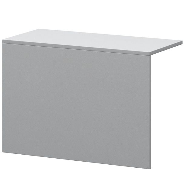 Накладка для стойки А-652 Серый 810x380x560 Ресепшн - Вид 1