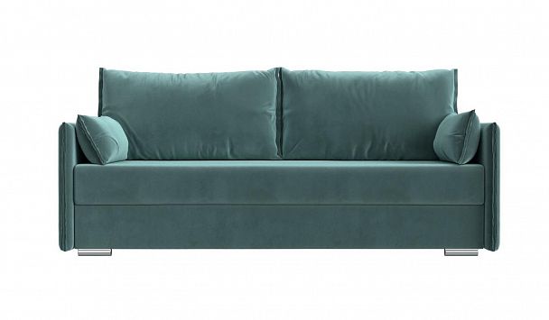 Диван угловой Сайгон (полностью велюр бирюзовый) - Вид 4