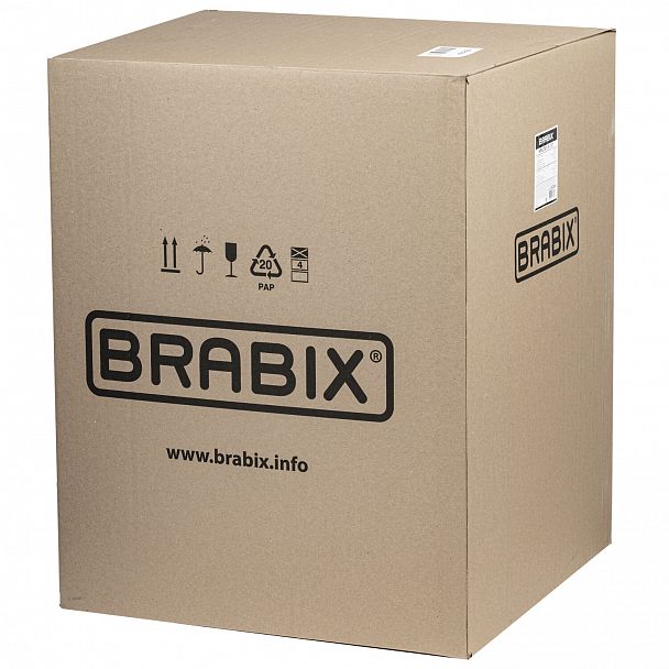 Кресло для приемных и переговорных BRABIX "Visit CF-101", хром, экокожа, бежевое, 532560 - Вид 9