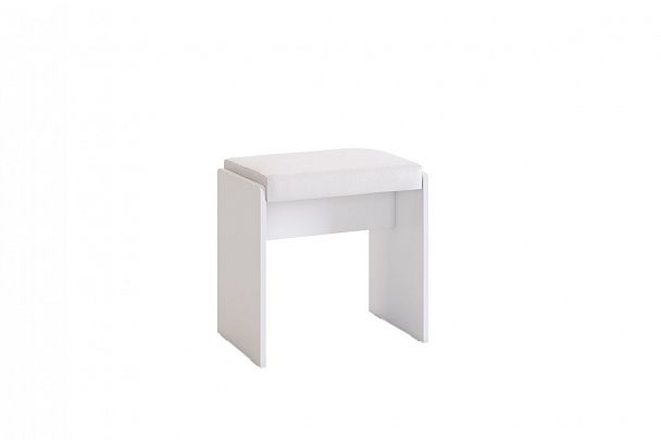 Гламур Пуф MDG-010.0133 белый - Вид 1