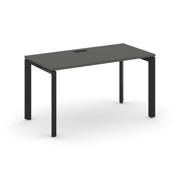 Style Project Next Стол письменный SN-59P.SP-002 Антрацит/Металл Черный/Черный Заглушка 1180*600*750 - Вид 1