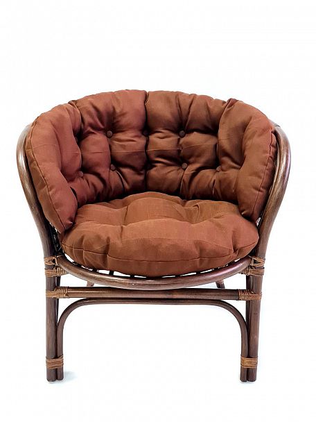 Кресло Багама, подушки коричневые полные твил - Вид 2