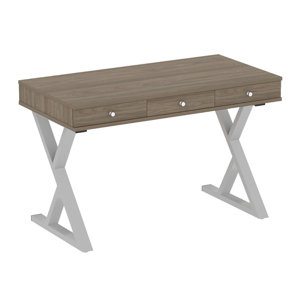 Home Office Стол письменный VR.SP-1-118.M Вяз/Серый металл 1180*600*750 - Вид 1