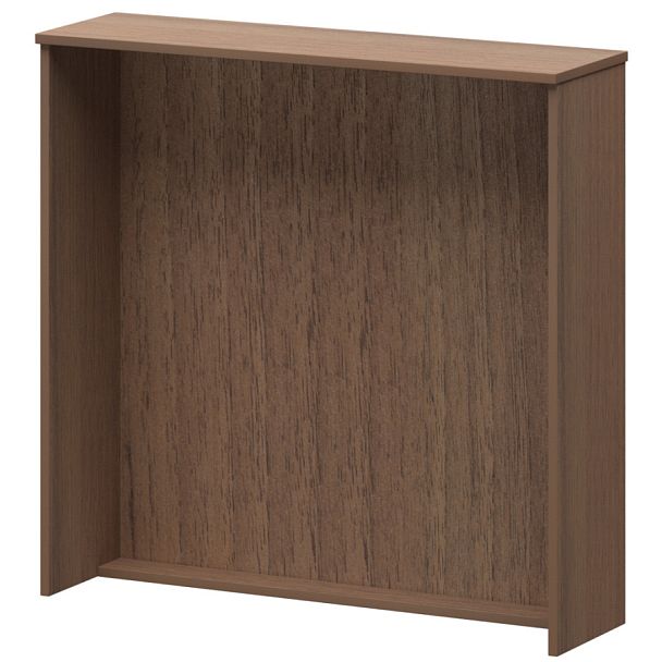 Стойка прямоугольная А-552 Орех 1260x360x1220 Ресепшн - Вид 1