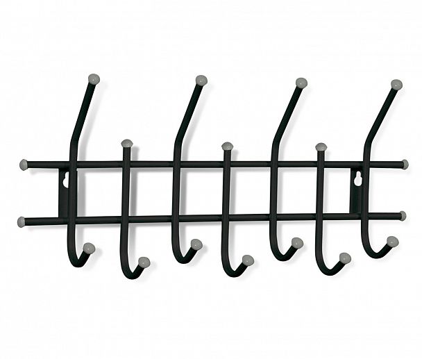 Вешалка Sheffilton Стандарт 2/7 черный/серый - Вид 2