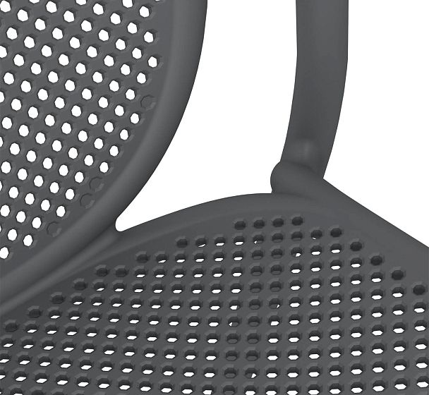 Стул Sheffilton SHT-S172 темно-серый ral 7024 - Вид 5