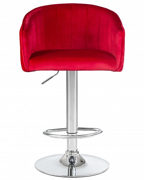 Стул барный DOBRIN DARCY (малиновый велюр (1922-14)) - Вид 6