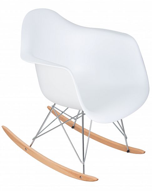 Кресло-качалка DOBRIN DAW ROCK (цвет белый) - Вид 7