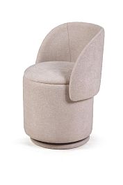 Пуф с кручением Bubble, шенилл puffy бежевый - Фото предпросмотра