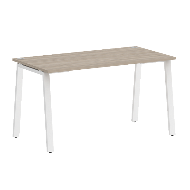 Home Office Стол письменный VR.SP-3-138.A Дуб аттик/Белый металл 1380*720*750 - Вид 1