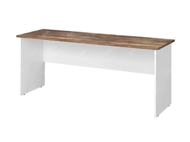 TANDEM RTD022-180-SH Стол прямоугольный ун-й 1800х600х750 Таксония шоколадная/Белый - Вид 1