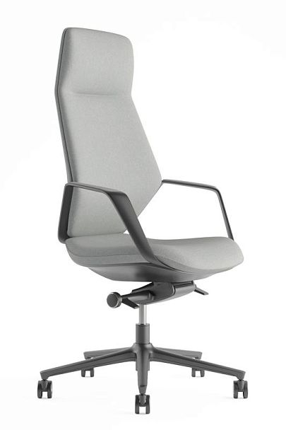 Кресло Davos STAR-C-H Светло-серый/Металл Черный - Вид 1