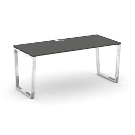 Стайл Проджект Директ Люкс Стол письменный M-SN-6T2.SR-023.M Антрацит NEW/Нержавеющая Сталь/Хром 138 - Фото предпросмотра