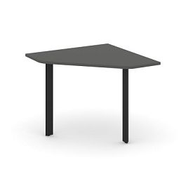 Style Project Next Угловой элемент переговорного стола SN-59.UPRG-001 Антрацит/Металл Черный 980*980*750 - Фото предпросмотра