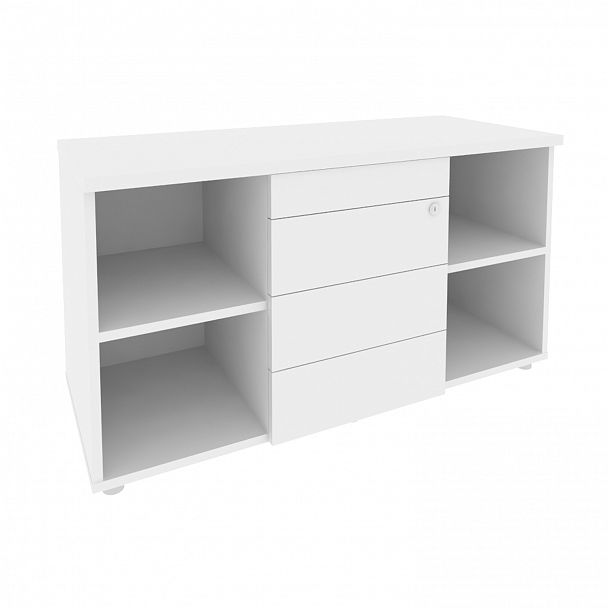 Тумба сервисная "Onix direct" O.TS-11 TIP белый - Вид 1