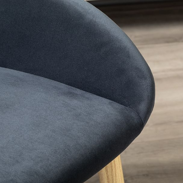 Кресло Kent Diag grey/нат.дуб - Вид 11