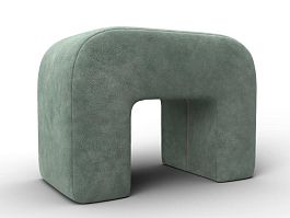 Пуф 008 Велюр зеленый - Фото предпросмотра