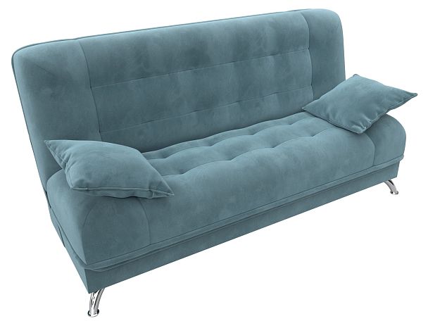 Диван Книжка Анна (полностью велюр бирюзовый) - Вид 5