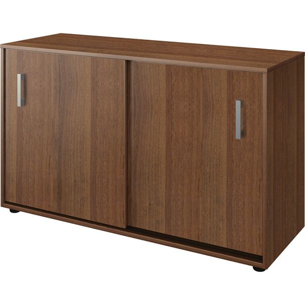 Тумба-купе АМТ-12.7 Орех 1236x442x760 Арго - Вид 1