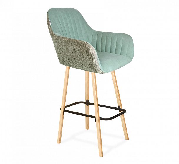 Стул барный Sheffilton SHT-ST38-3/S94 вечерняя заря/прозр. лак/черн.мурар - Вид 2