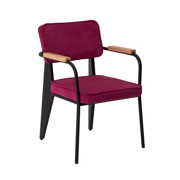 Стул Mix, рогожка EGIDA 031 SAHARA, ножки бук - Вид 2